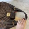 Louis Vuitton Damier Ebene Sistina Handbag Damier GM