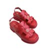 Louis Vuitton Maya Flatform Calfskin Slingback Sandals Womens Size:| IT 39