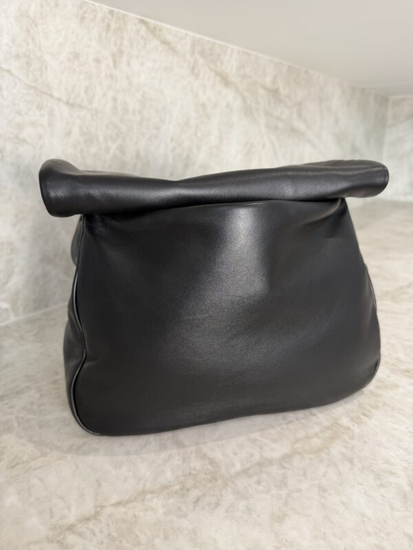 Saint Laurent (YSL) Lambskin Matelasse Monogram Medium Jamie 4.3 Black
