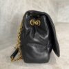 Saint Laurent (YSL) Lambskin Matelasse Monogram Medium Jamie 4.3 Black