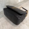 Saint Laurent (YSL) Lambskin Matelasse Monogram Medium Jamie 4.3 Black