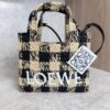 Loewe Paulas Ibiza Logo Convertible Tote Raffia Mini