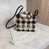 Loewe Paulas Ibiza Logo Convertible Tote Raffia Mini