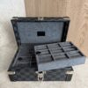 Louis Vuitton Damier Graphite Cufflinks Case Jewelry Case