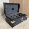 Louis Vuitton Damier Graphite Cufflinks Case Jewelry Case