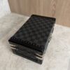 Louis Vuitton Damier Graphite Cufflinks Case Jewelry Case
