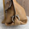 Salvatore Ferragamo Gancini Shoulder Bag Tan