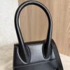 Jacquemus Smooth Calfskin Le Chiquito Moyen Black Black