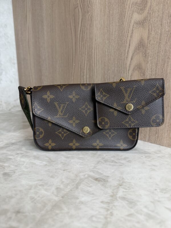 Louis Vuitton Felicie Strap  Go Handbag Monogram Canvas