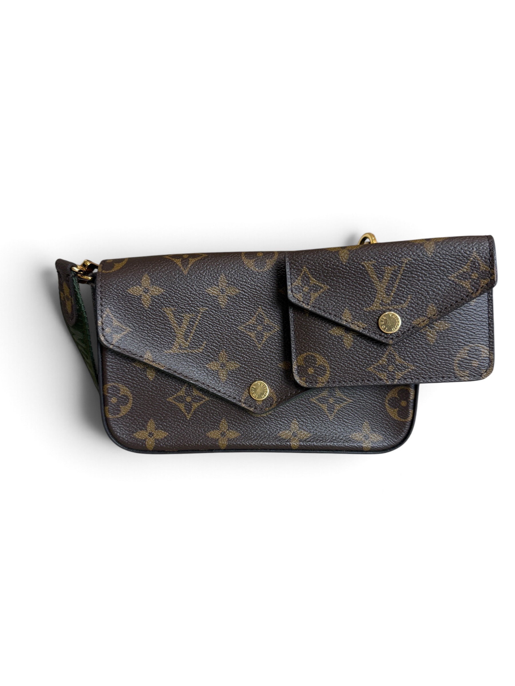 Louis Vuitton Felicie Strap  Go Handbag Monogram Canvas