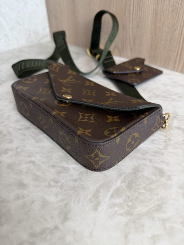 Louis Vuitton Felicie Strap  Go Handbag Monogram Canvas