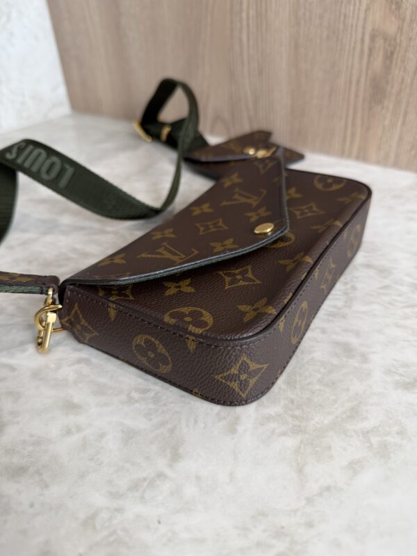 Louis Vuitton Felicie Strap  Go Handbag Monogram Canvas