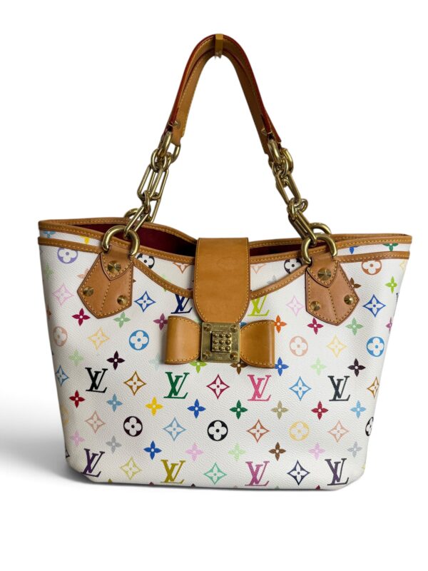 Louis Vuitton Monogram Multicolor Annie GM White