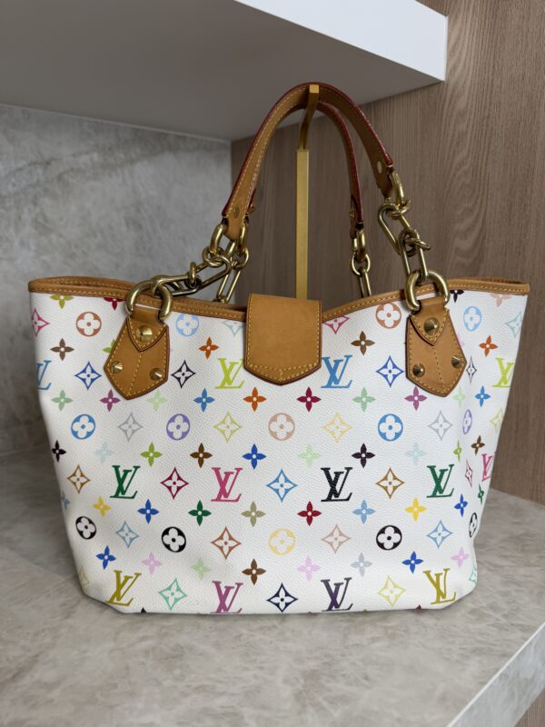 Louis Vuitton Monogram Multicolor Annie GM White