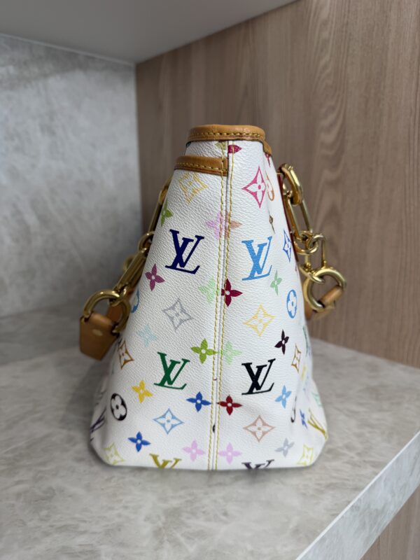 Louis Vuitton Monogram Multicolor Annie GM White