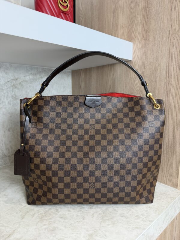 Louis Vuitton Graceful Handbag Damier MM