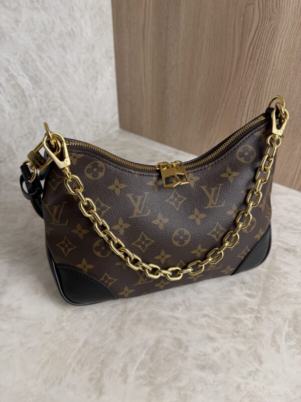 Louis Vuitton Monogram Boulogne NM Black