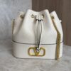 Valentino Garavani Mini Bucket Bag in Nappa with Vlogo Signature Chain