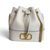 Valentino Garavani Mini Bucket Bag in Nappa with Vlogo Signature Chain