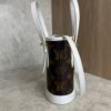 Louis Vuitton Monogram LV Match Nano Bucket Bag White