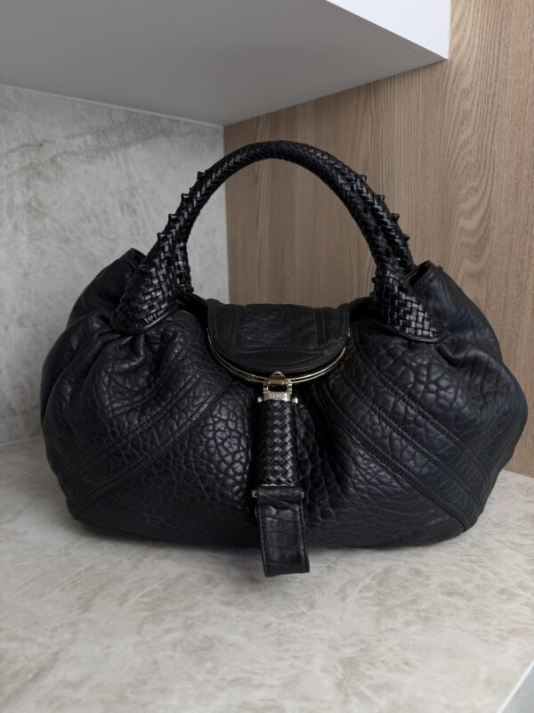 Fendi Nappa Nuvolata Spy Black