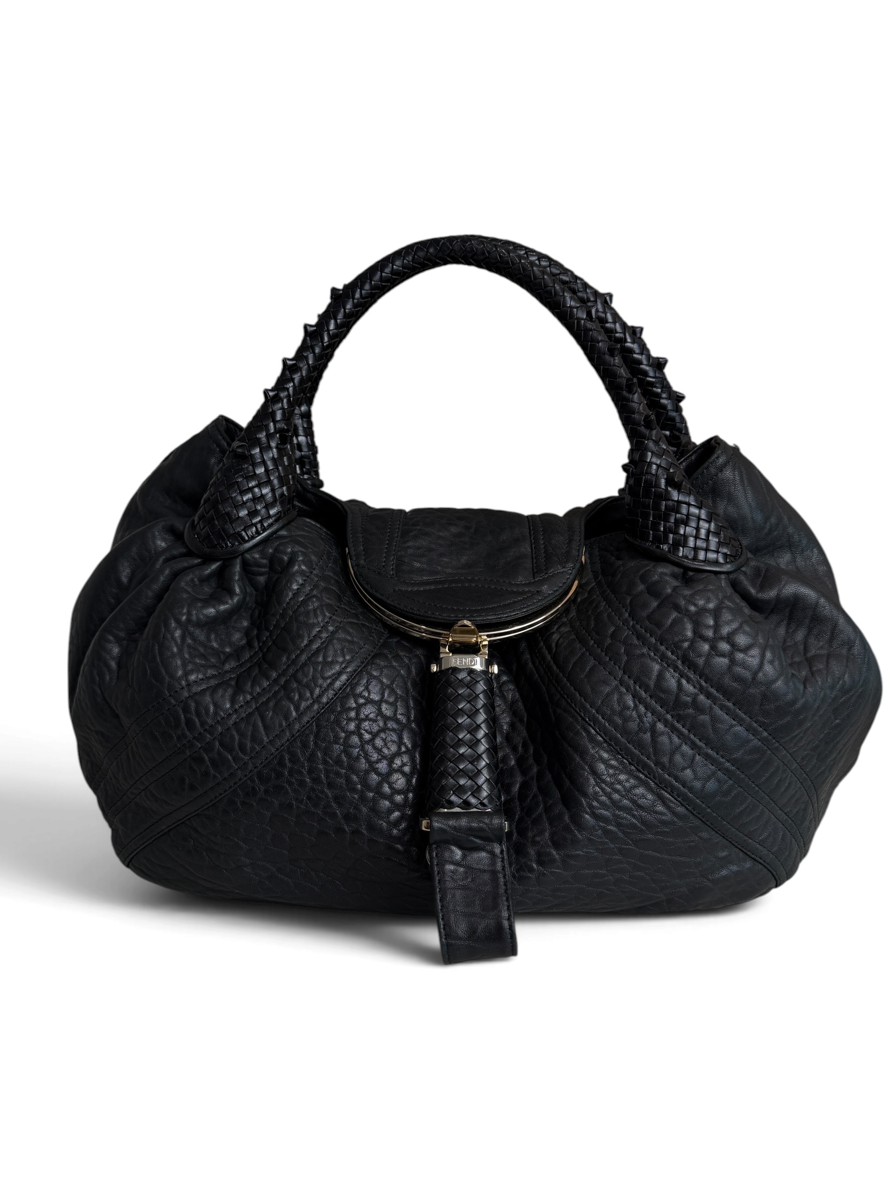 Fendi Nappa Nuvolata Spy Black