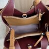 Tods Mini Leather Tote Kenia Bordeaux