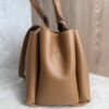 Tods Mini Leather Tote Kenia Bordeaux