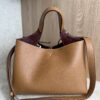 Tods Mini Leather Tote Kenia Bordeaux