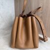 Tods Mini Leather Tote Kenia Bordeaux