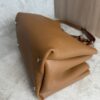 Tods Mini Leather Tote Kenia Bordeaux