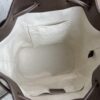Gucci GG Supreme Monogram Neo Vintage Drawstring Bucket Backpack Beige New Acero Crop