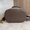 Gucci GG Supreme Monogram Neo Vintage Drawstring Bucket Backpack Beige New Acero Crop