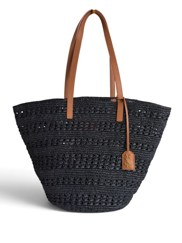Saint Laurent (YSL) Raffia Panier Medium