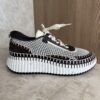 Chloe Nama Sneakers Size 39 Brown