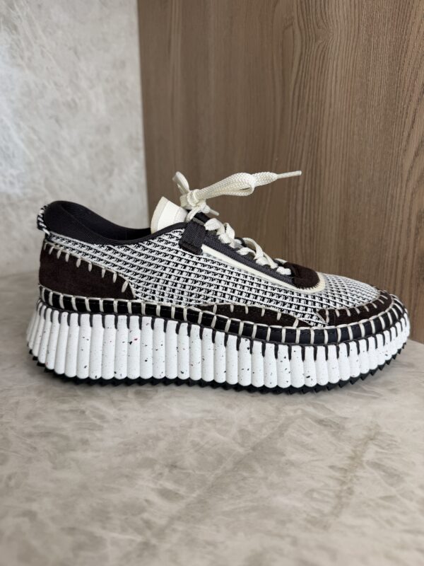 Chloe Nama Sneakers Size 39 Brown