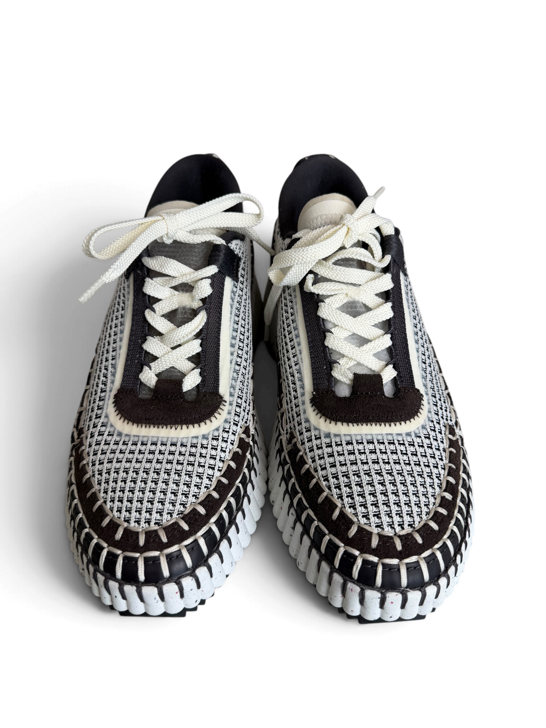 Chloe Nama Sneakers Size 39 Brown