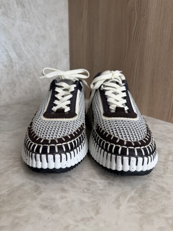 Chloe Nama Sneakers Size 39 Brown