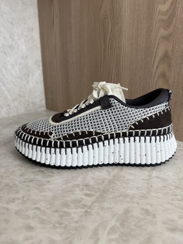 Chloe Nama Sneakers Size 39 Brown