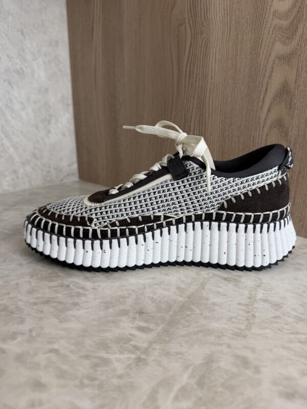 Chloe Nama Sneakers Size 39 Brown