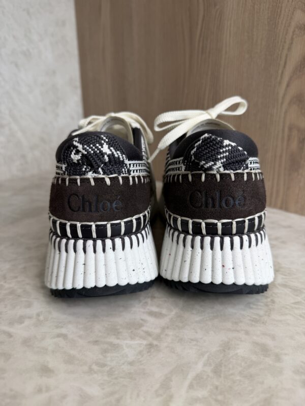 Chloe Nama Sneakers Size 39 Brown