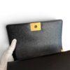 Chanel Boy Flap Bag Quilted Caviar Old Medium Gold Hardware
