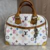 Louis Vuitton Monogram Multicolor Trouville White and Charm
