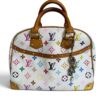 Louis Vuitton Monogram Multicolor Trouville White and Charm