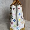 Louis Vuitton Monogram Multicolor Trouville White and Charm