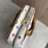Louis Vuitton Monogram Multicolor Trouville White and Charm