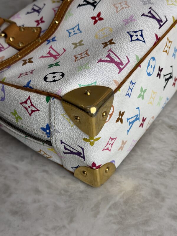 Louis Vuitton Monogram Multicolor Trouville White and Charm