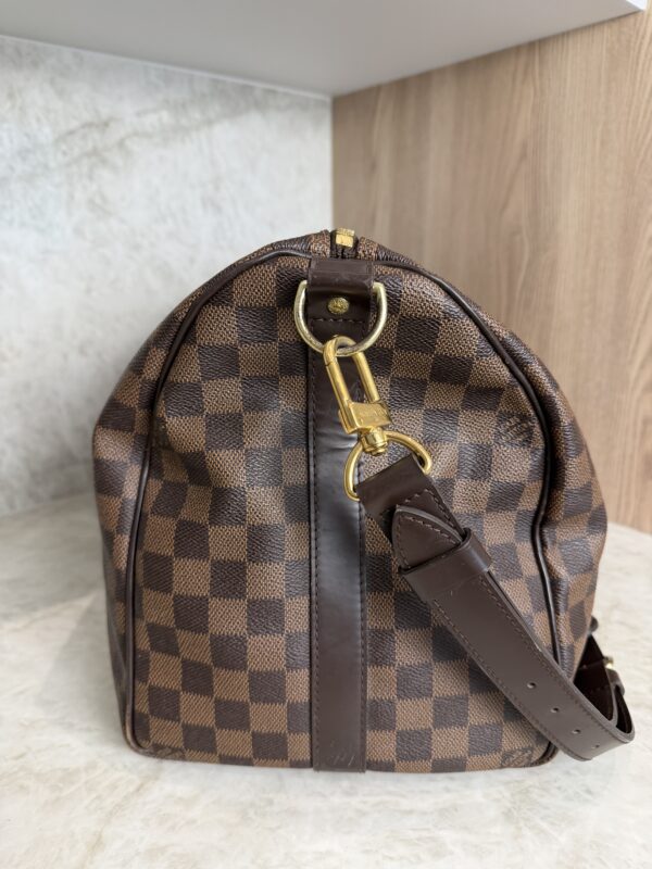 Louis Vuitton Damier Ebene Keepall Bandouliere 45