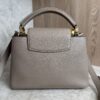 Louis Vuitton Taurillon Capucines BB Galet