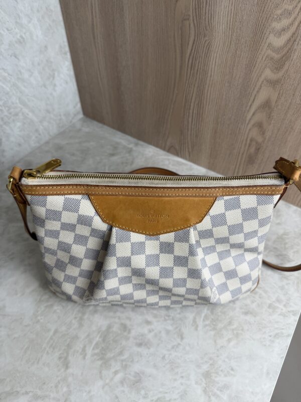 Louis Vuitton Siracusa Handbag Damier PM